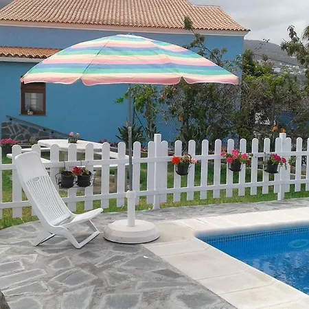 La Casa Azul Con Piscina בית נופש *